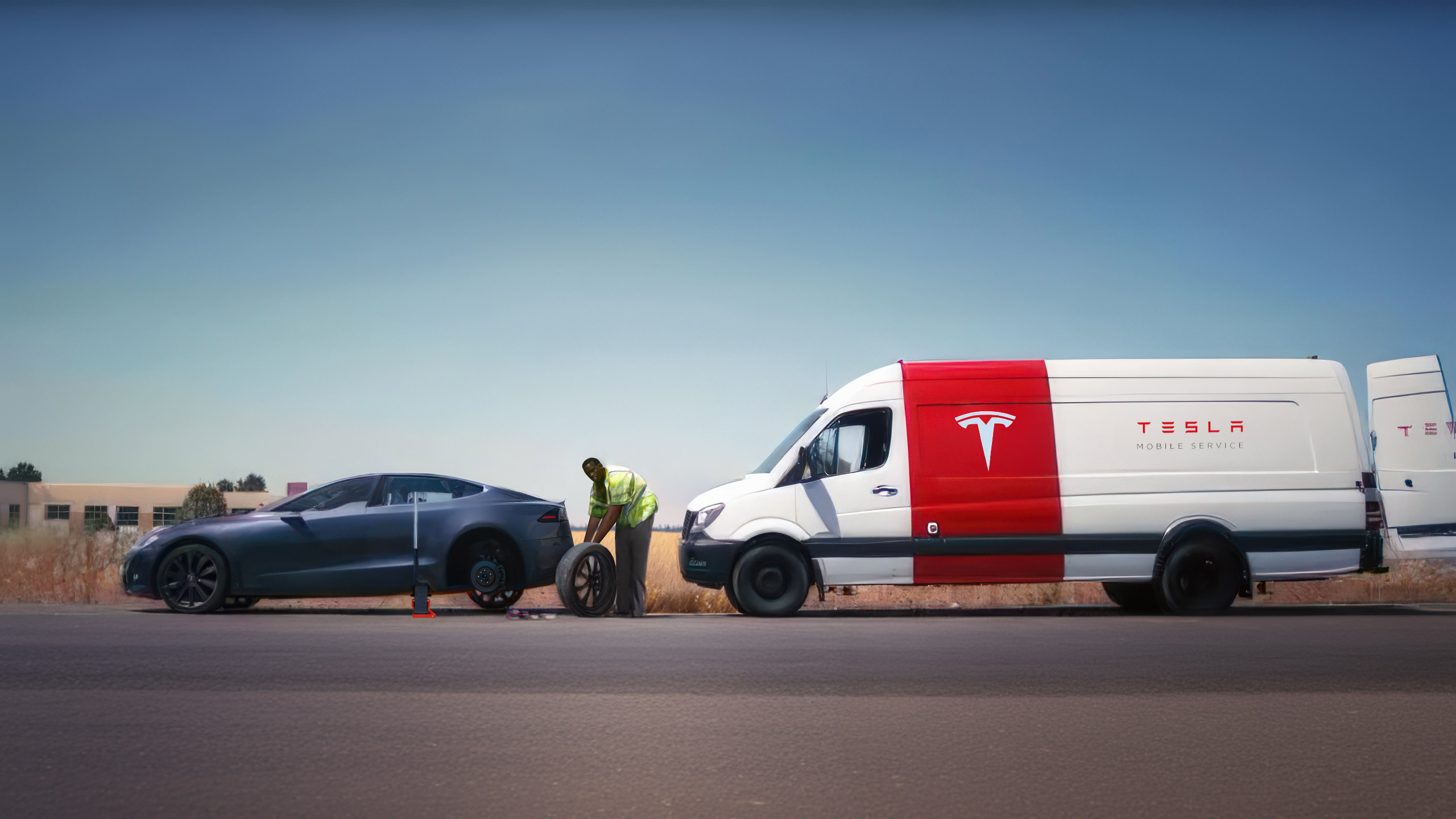 Tesla Road Side assistance